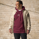 Sweat à capuche classique CORE — Bordeaux — Bougez avec détermination