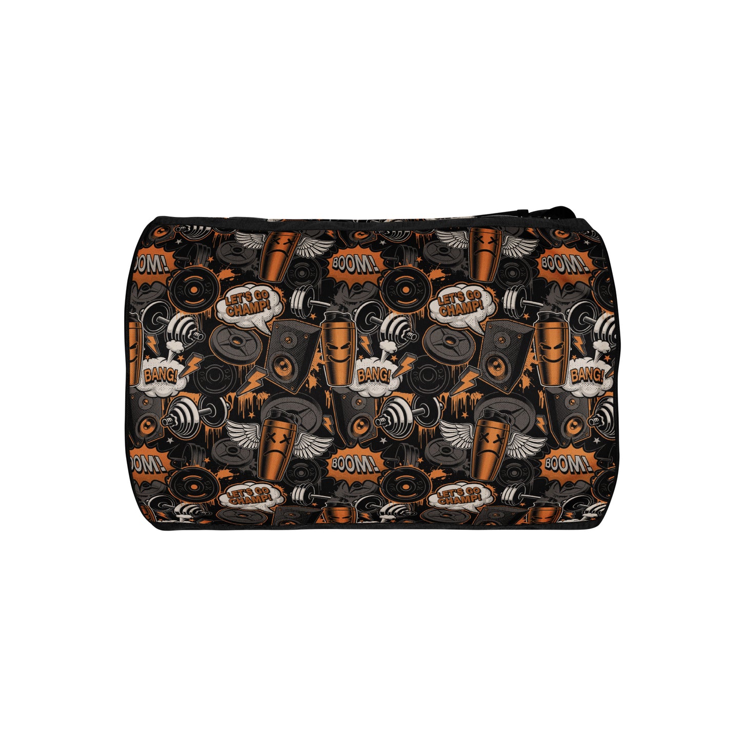Bronze Power Round Gym & Dance Bag bottom view