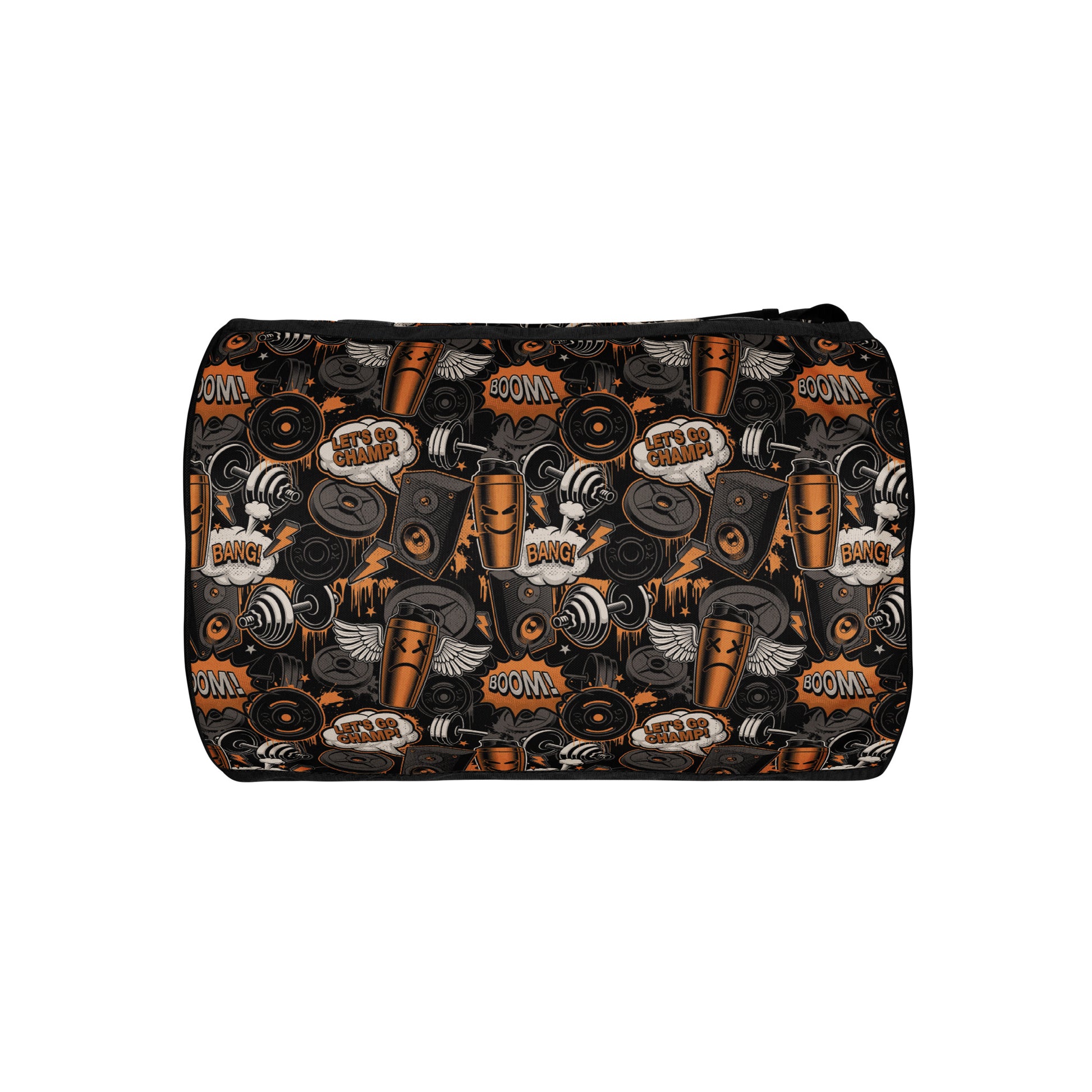 Bronze Power Round Gym & Dance Bag bottom view