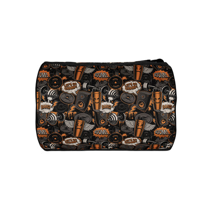 Bronze Power Round Gym & Dance Bag bottom view