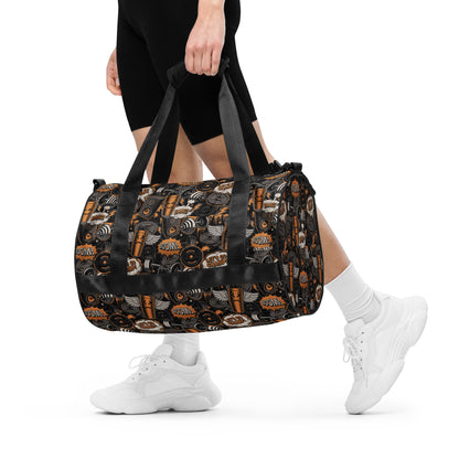 Bronze Power Round Gym & Dance BagProduct mockup