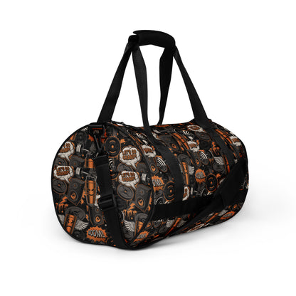 Bronze Power Round Gym & Dance Bag side view