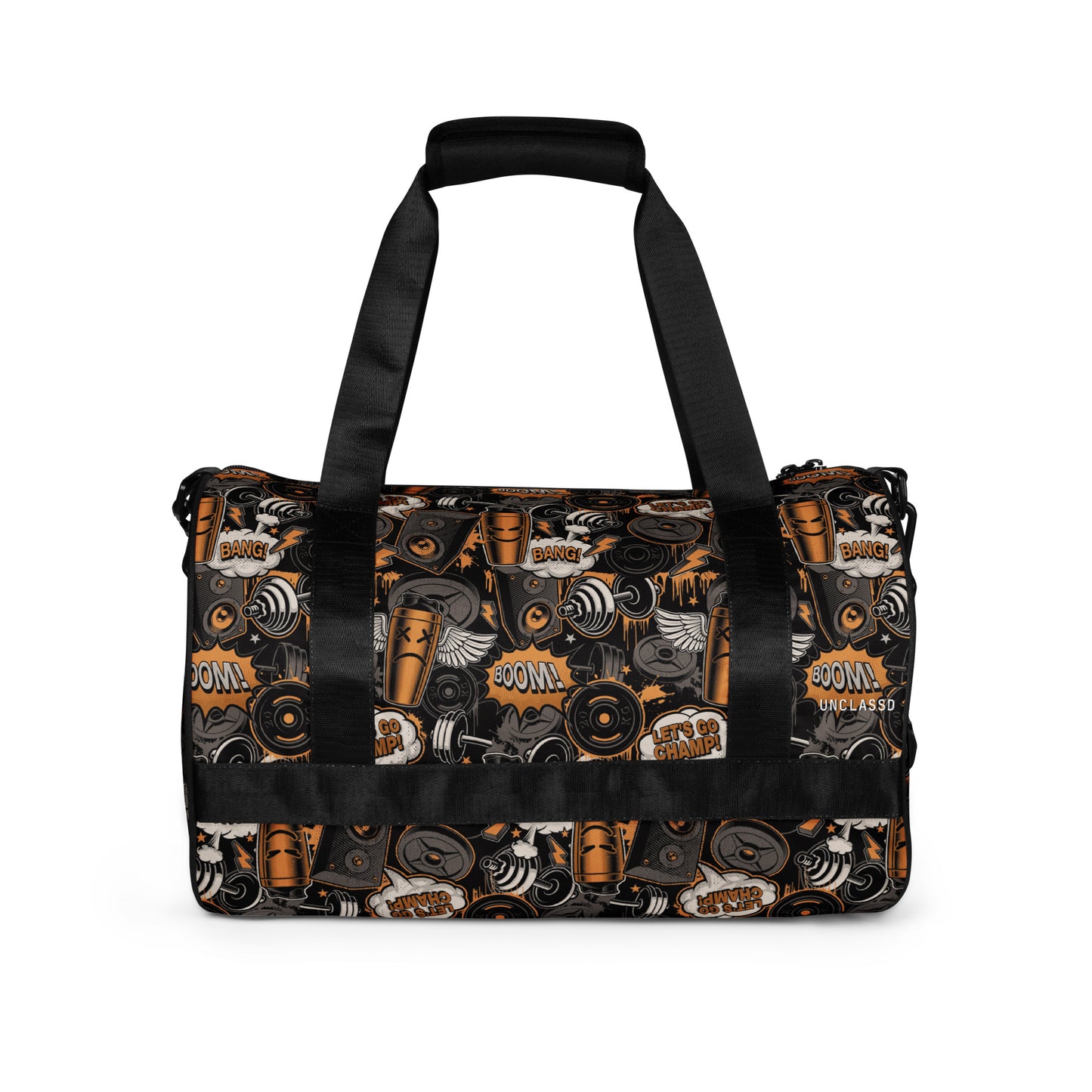 Bronze Power Round Gym & Dance Bag side