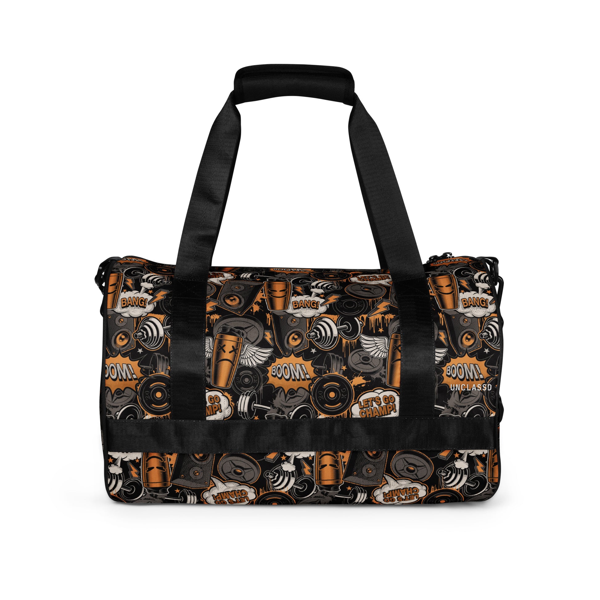 Bronze Power Round Gym & Dance Bag side