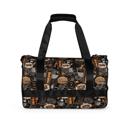 Bronze Power Round Gym & Dance Bag side