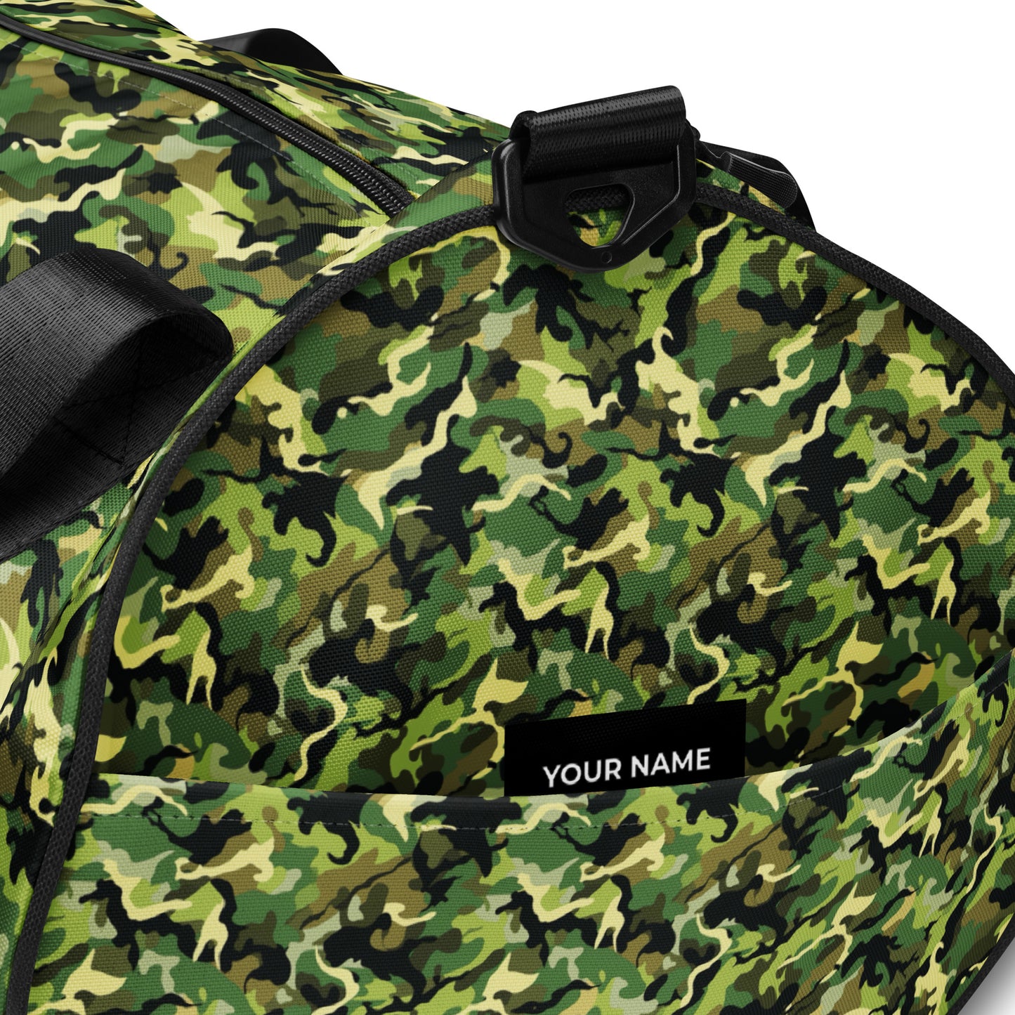 Sac de sport et de danse camouflage vert