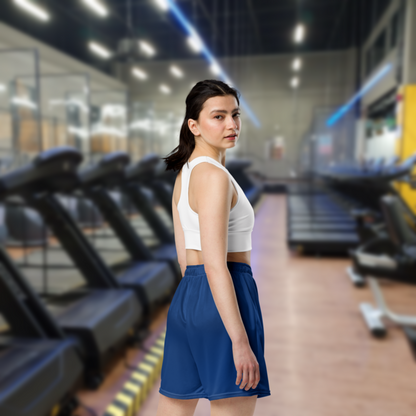 Essential Mesh Shorts Blue — Unisex