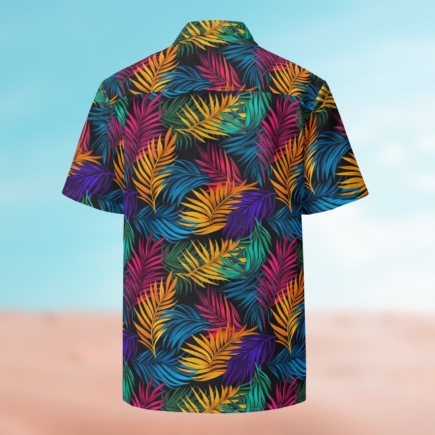 Chemise boutonnée palmier - Palm 04