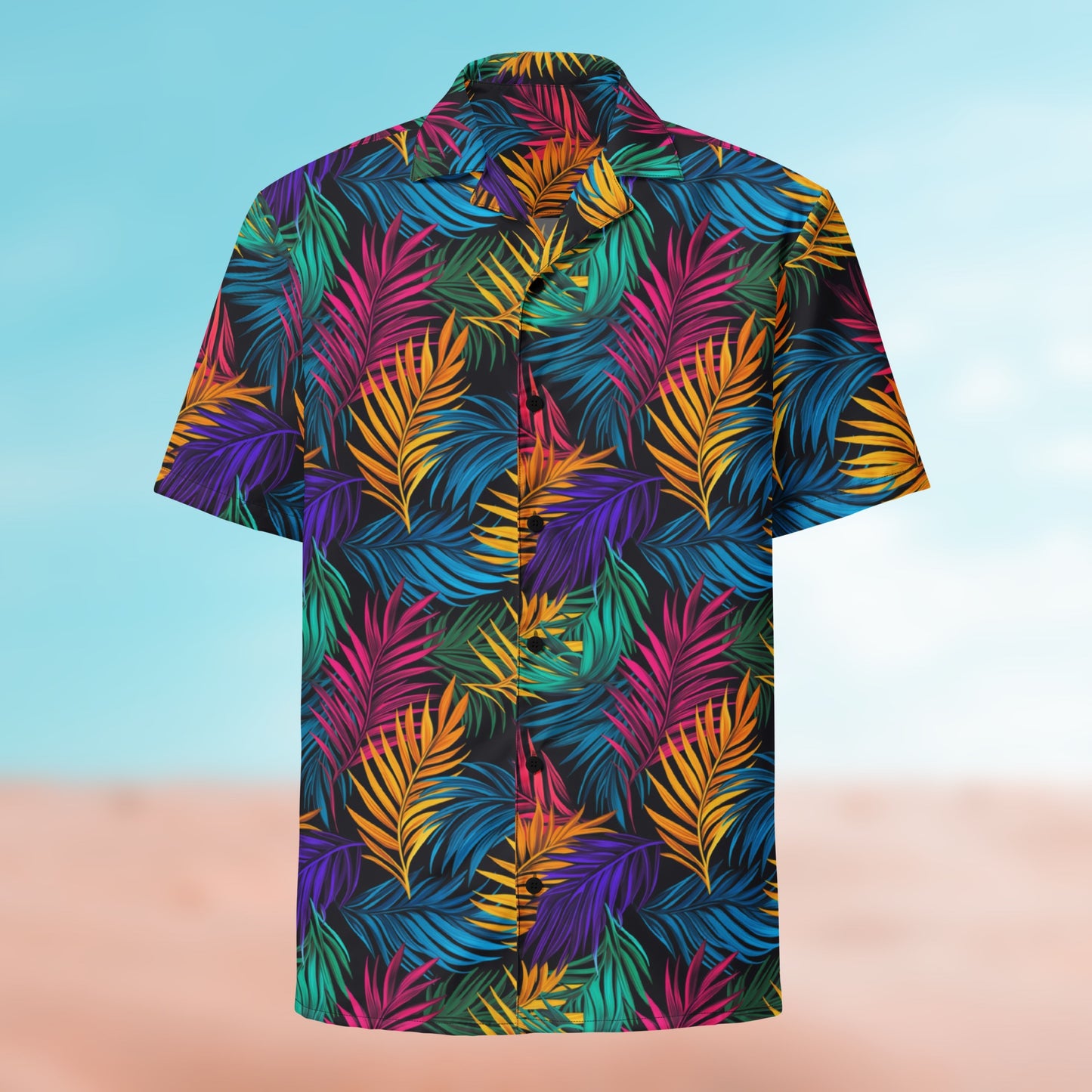 Chemise boutonnée palmier - Palm 04