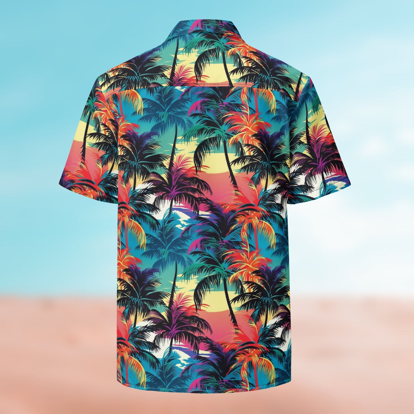 Chemise boutonnée palmier - Palm 06