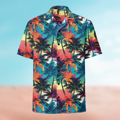 Chemise boutonnée palmier - Palm 06