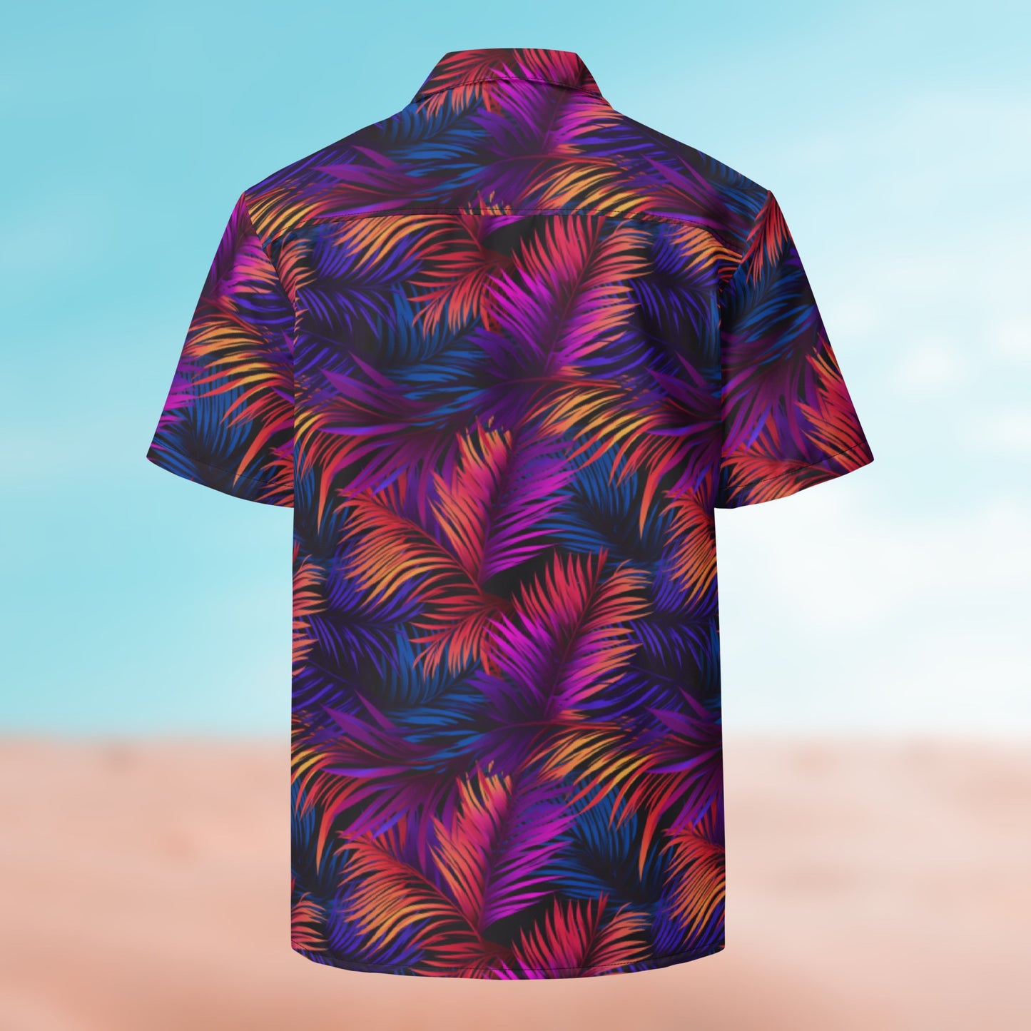 Chemise boutonnée palmier - Palmier 07