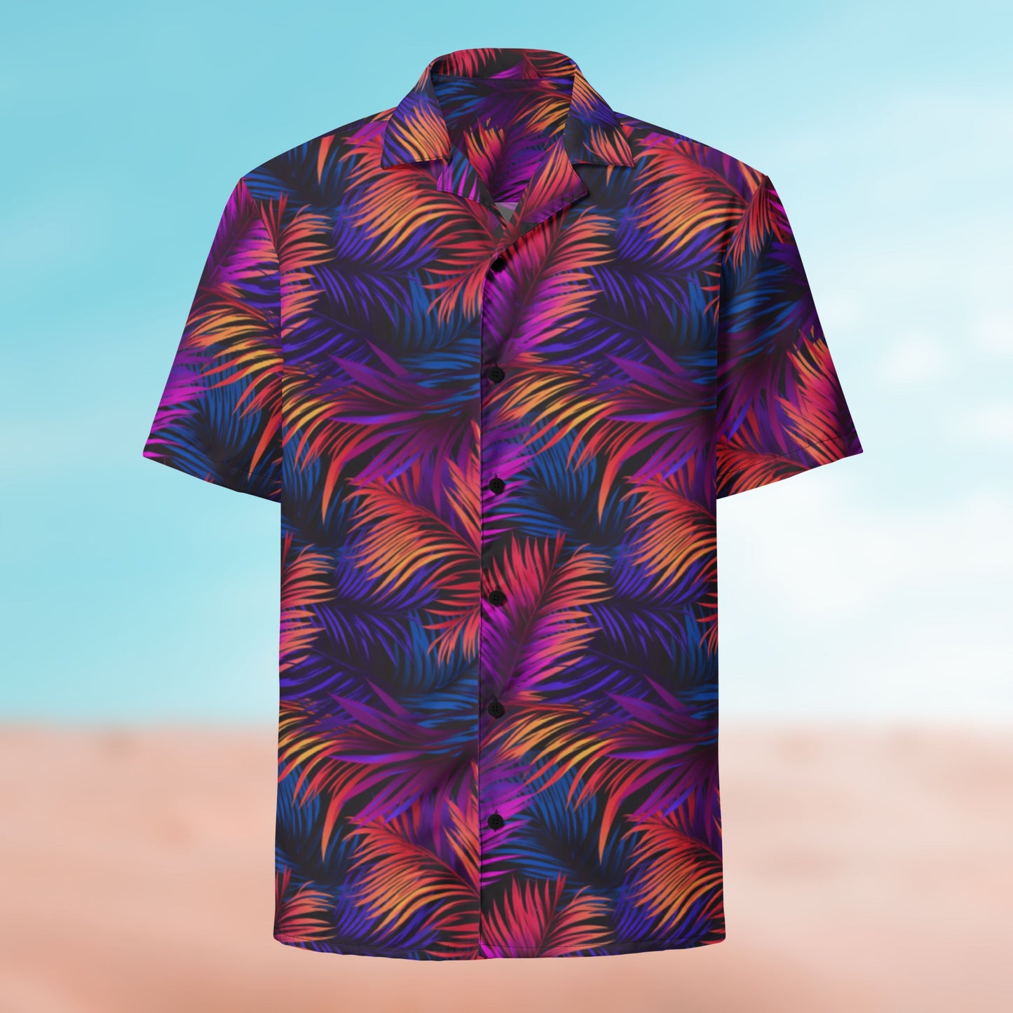 Chemise boutonnée palmier - Palmier 07