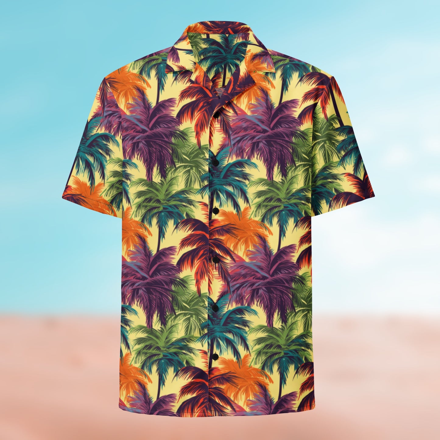 Chemise Boutonnée Palmier - Palm 08