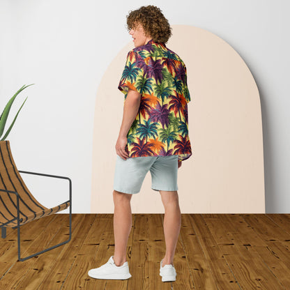 Chemise Boutonnée Palmier - Palm 08