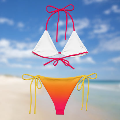 Éruption Solaire | Bikini Triangle Dégradé Fondu