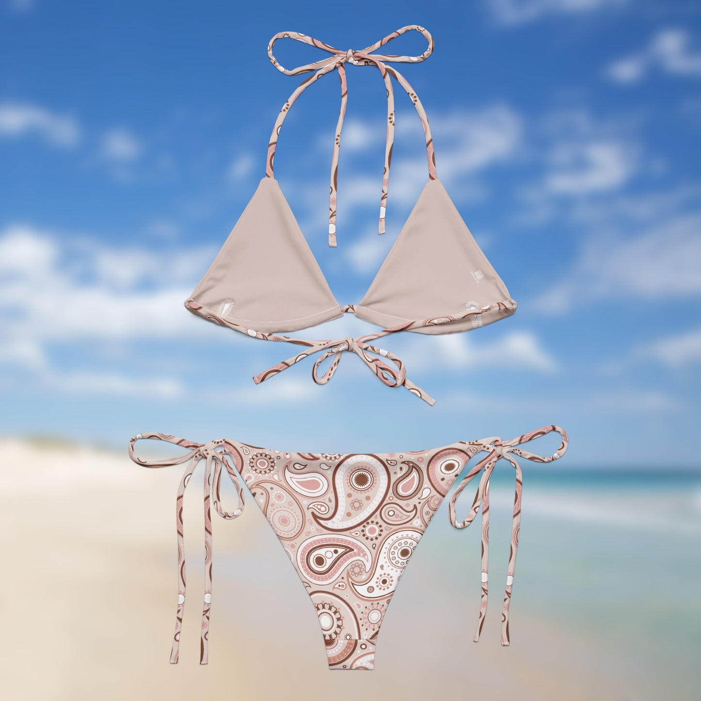Bandana Nude | Bikini Triangle Cachemire