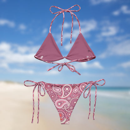 Bandana Rose | Bikini Triangle Paisley