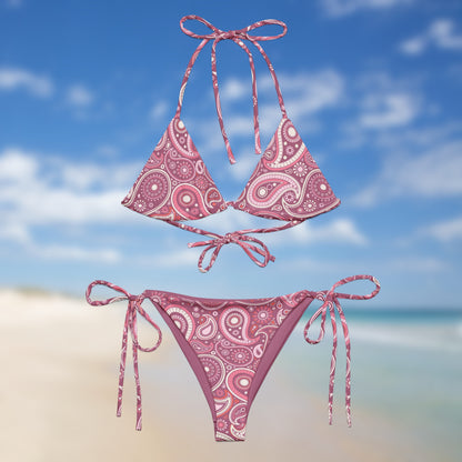 Bandana Rose | Bikini Triangle Paisley