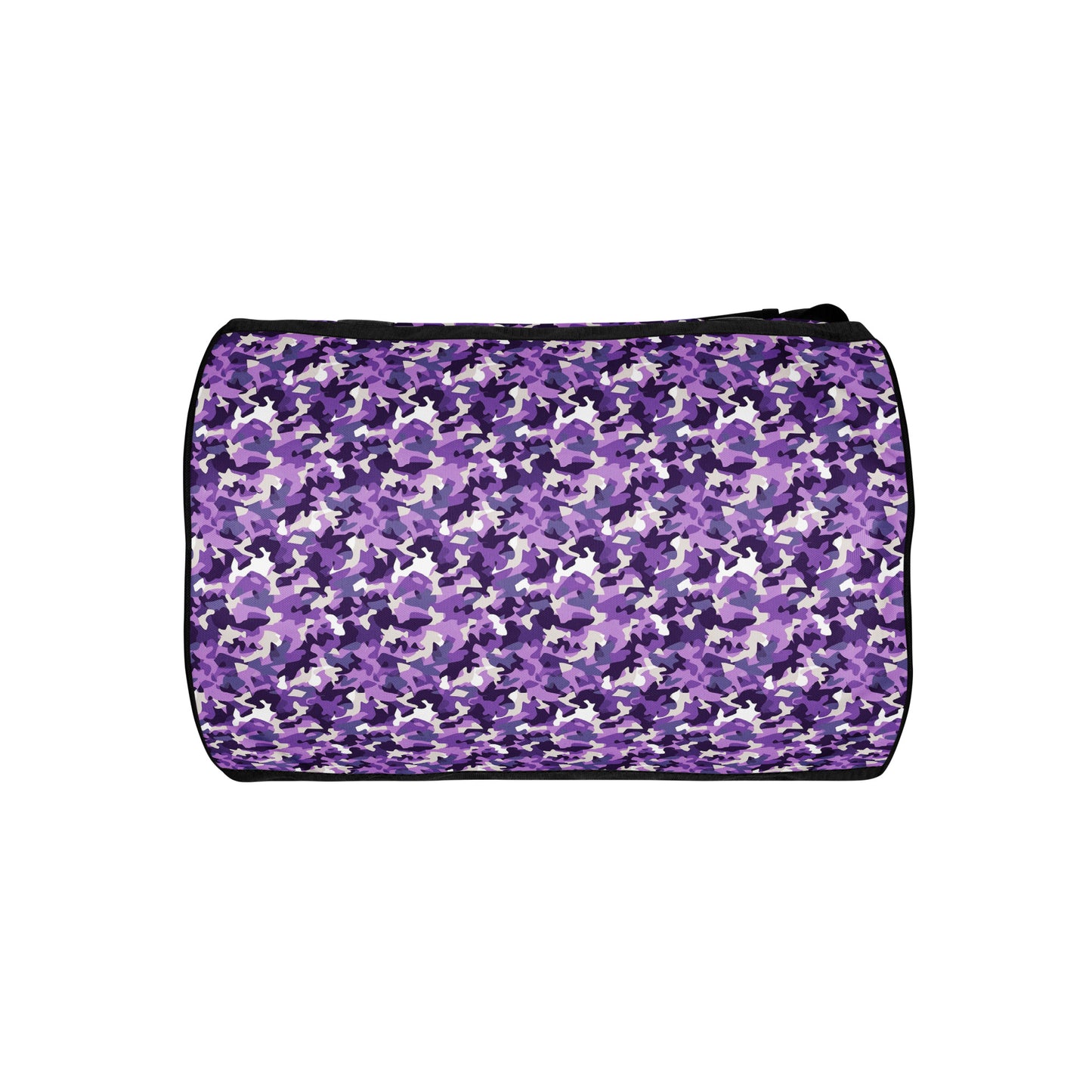 Sac de sport et de danse rond camouflage violet