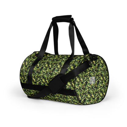 Sac de sport et de danse camouflage vert