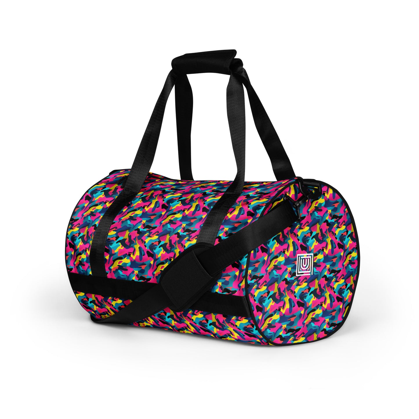 Sac de sport et de danse camouflage multicolore