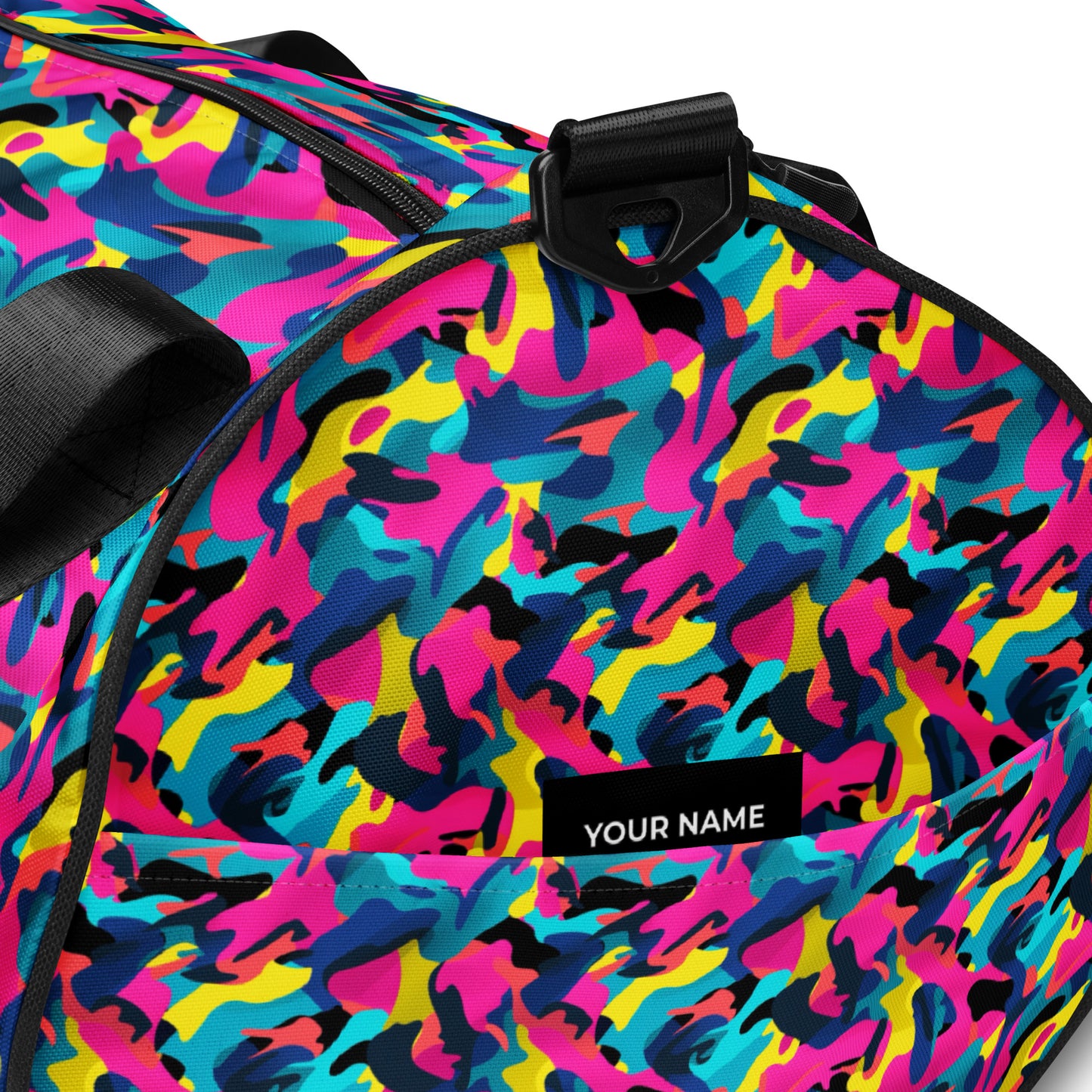 Sac de sport et de danse camouflage multicolore