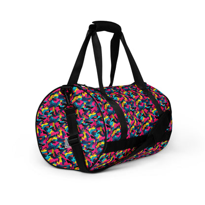 Sac de sport et de danse camouflage multicolore