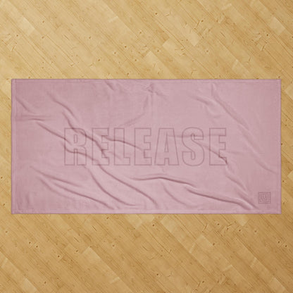 Serviette d'atelier — Rose poudré
