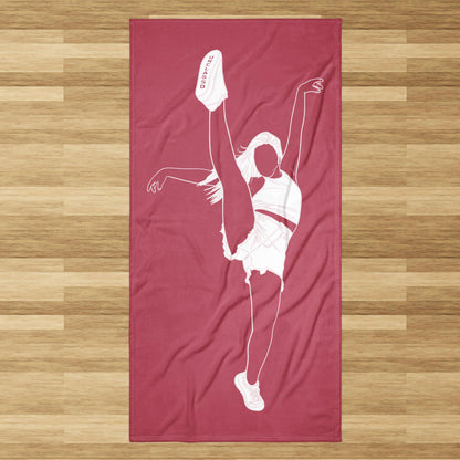 Movement Dance Towel - Dancer Move - Dark Pink