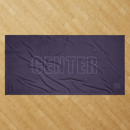 Serviette d'atelier — Violet encre