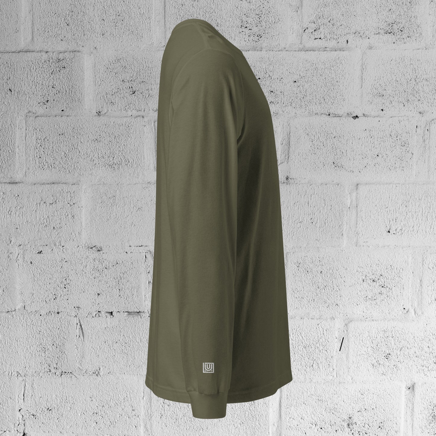 Movement-ready Military Green dancewear top — Structure Flow Freedom - right