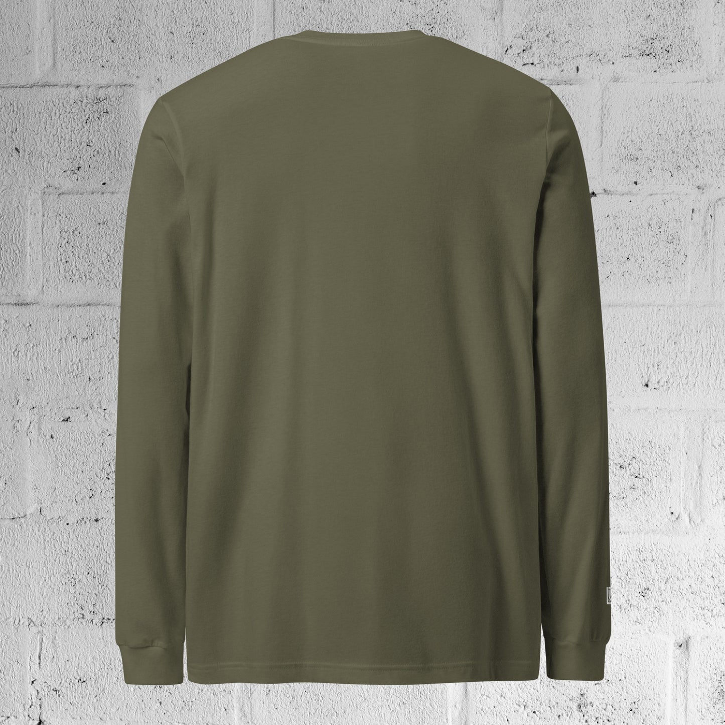 Movement-ready Military Green dancewear top — Structure Flow Freedom - back 